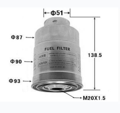 FUEL FILTER - VIC FC-321